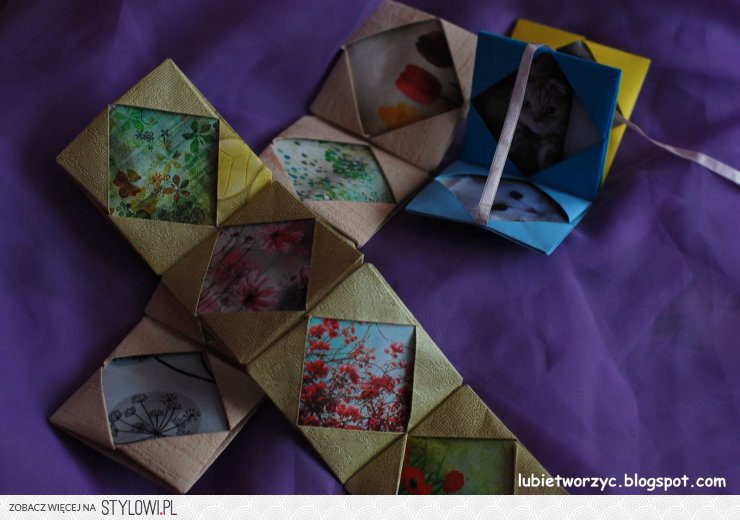 Znalezione obrazy dla zapytania album na zdjęcia technika origami