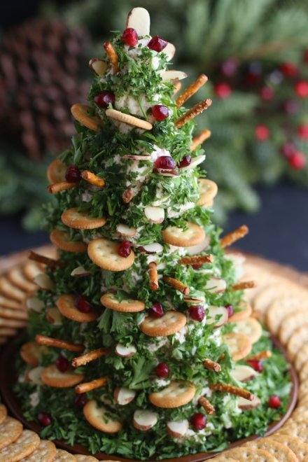 Fun To Decorate and To Eat: 'O Christmas' Appetizer Tree – Home is Where  the Boat Is
